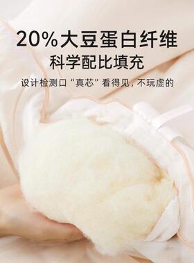 20251新款大豆纤维被子芯棉被冬被冬加厚保暖70337秋被0斤被冬天