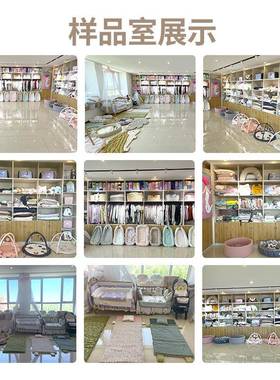 新款婴儿用床围花小兔40313床上用品宝绣宝床护栏母婴品围厂床家