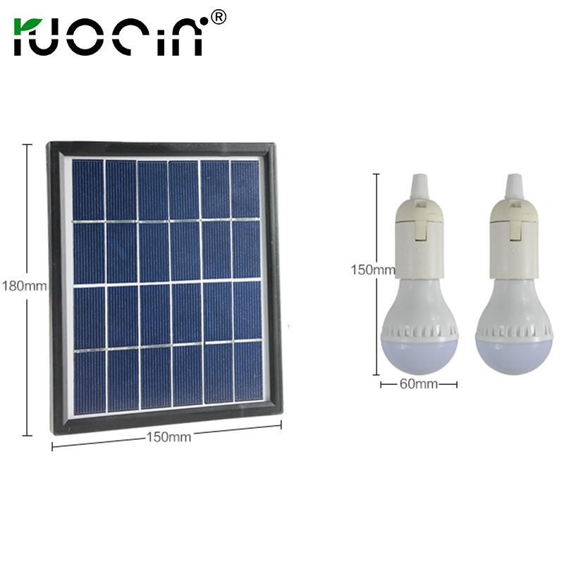 太阳灯夜地摊照明一拖LED双灯泡市室内能家用应二WKO急太阳能灯