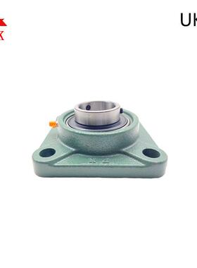 FK/泛科承F带355方形座紧定K套UKF215UF216UK217外球面轴带座轴承