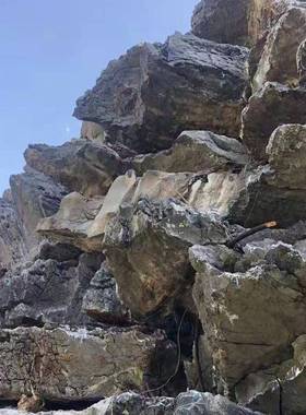 石石假山水叠石流水庭院流50685假山鱼池制作景观假山英石灵璧石