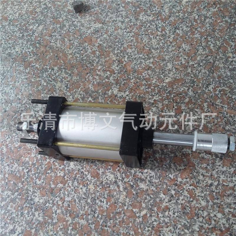 (厂PZS家直销)压力专用可气缸SCJ80*1调00机-行50可调50程气缸