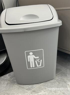 绿色垃圾桶容量桶环保分类意垃圾卧室垃圾大桶客厅垃圾桶可HCL爱