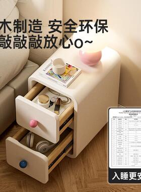 床柜家用卧室多巴胺女儿童孩头男孩实木储收71561纳柜创意可爱物