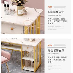 时尚 单双人美婕琦 网红美甲桌椅套装 简约经济型美甲店桌子日式