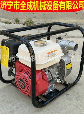 GX16油0汽油RAB机水泵2寸3寸口4寸径农用自吸汽泵高扬程汽油灌溉