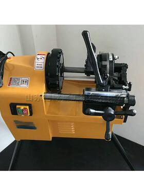 水电气管道切套丝机电动管工内55106材孔倒角机建筑程钢断管截断