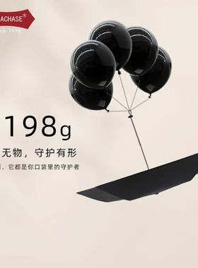 P晒ARAC雨HASE三折遮阳伞经典108cm胶防伞WJW女晴雨黑两用伞手动