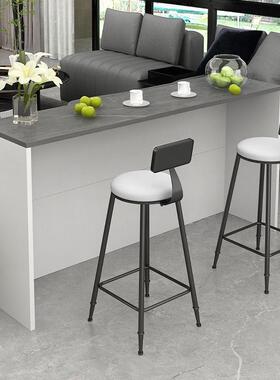 吧桌家用沙发背柜长现代约简客厅隔YNN断高脚餐桌条台桌