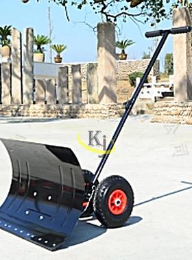 户食外除雪粮装袋器铁锹推用雪铲车大冰号家用破36589铲多途推雪