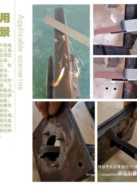 气砂带机打磨机风动95488研磨除锈去毛抛光机环带砂刺光砂轮机动