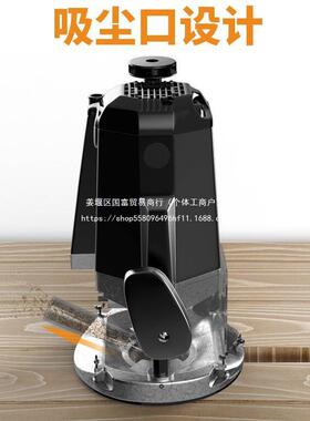 鑫井石锣雕机木工大32633机开槽机电木铣多功能刻修边机开锁孔开