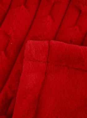 厂家直销婚18034庆用托兔卡纳8毯.斯6斤水貂绒裘毛毯加厚玉绒毯床