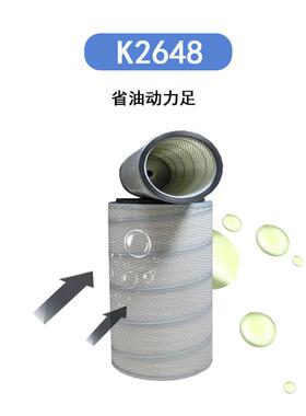 空滤K2864东风天34735锦24310汽德陕龙申龙客车货车空气滤0芯