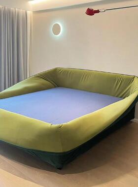 Lago鸟巢窝床网红布艺婴儿意童公主鸟窝床床床扰互不干床创口袋鸟