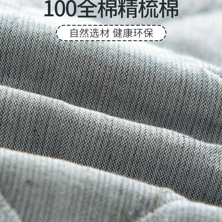 0枕巾纯棉一对装22ILR新款家用棉纱布高档5夏季全加大枕头垫巾盖