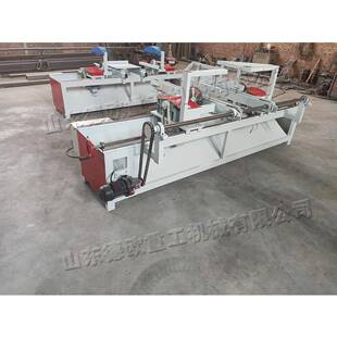 4do-scf-75度自双端双头锯多动段断料头切割锯齐方木托盘下料修边