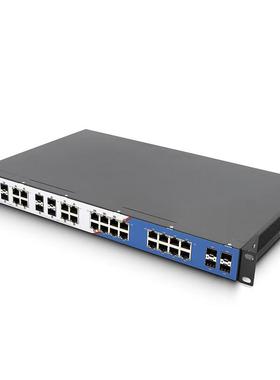 拓CM3728-层4GJD101006F8GC16GT三网管型架以太网机源交换机