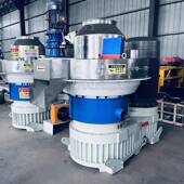 大功率环模生质木屑壳颗机稻挤压物成型造粒机玉米芯KC 030秸秆粒