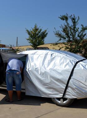 18款哈弗F5晒哈佛汽车衣车罩防防雨隔61909热用车套遮罩衣通加厚