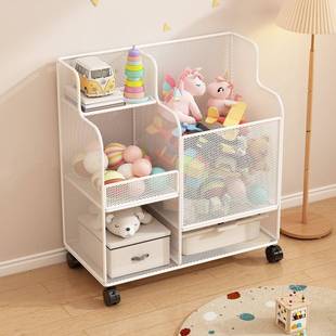 3317儿玩具收纳架童落地多层家用宝宝物娃娃置架简易分类整理箱物