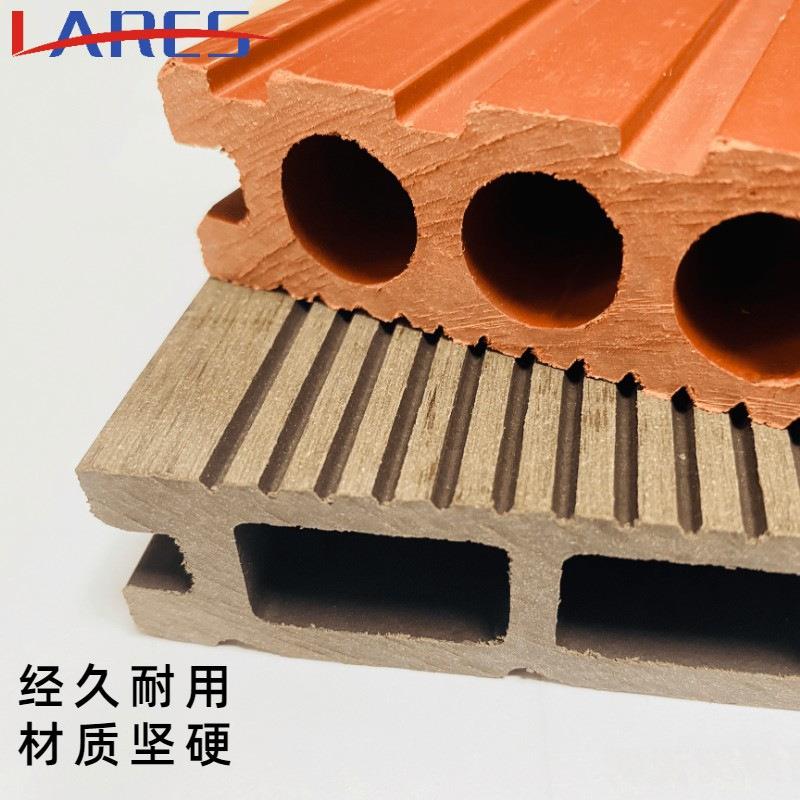 塑地板防木木纹二代挤户外共阳台自铺MMJ防腐防潮木板户外区景公