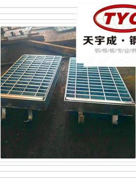 热镀锌水沟盖板水下井水盖板防滑钢格板道防盗型19246套篦