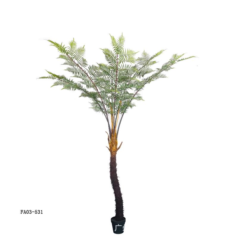 仿真草丛堆悬挂蕨草花艺苔藓枯树仙人掌假桫椤树热带雨林植物造景