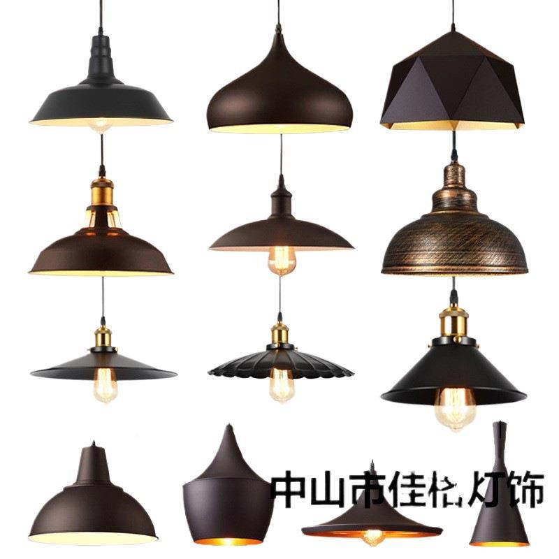 复古吊工业风餐厅厅灯创意912简约吧台咖啡灯饰美式厅loft客餐厅