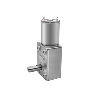 4632-370直流减速电机自锁齿轮6V12V24V涡轮蜗杆带调速器正反转