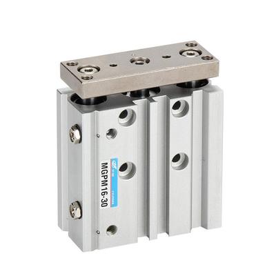 带导杆三杆三轴气缸MGPML12/16/20/25/32-10x20X25*30*40*50*75-