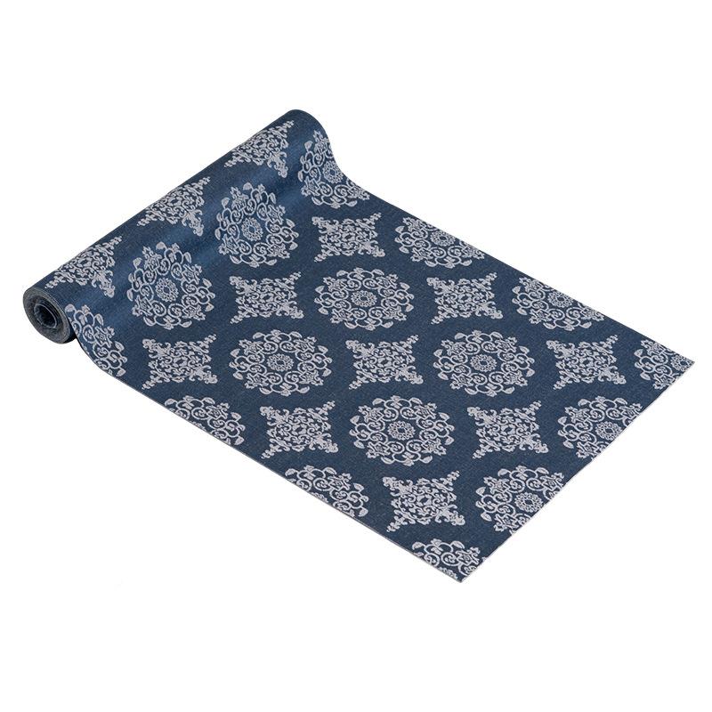 大堂中锦式复古唐团dat1009花人文席手作织茶布桌岸旗禅意茶茶空