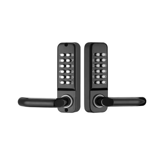 防水双面密码锁户外木门铁艺门花园门机械密码锁