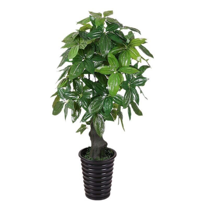 仿真植物幸福树平安树客厅落地装饰大型绿植盆栽假树园艺大叶
