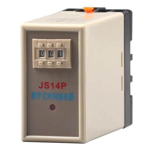JS14P数字式时间继电器通电延时可调继电器机械式时间继电器