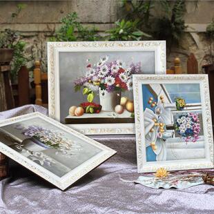 餐厅装饰画现代简约两联水果静物油画厨房饭厅饭店挂画墙画壁画