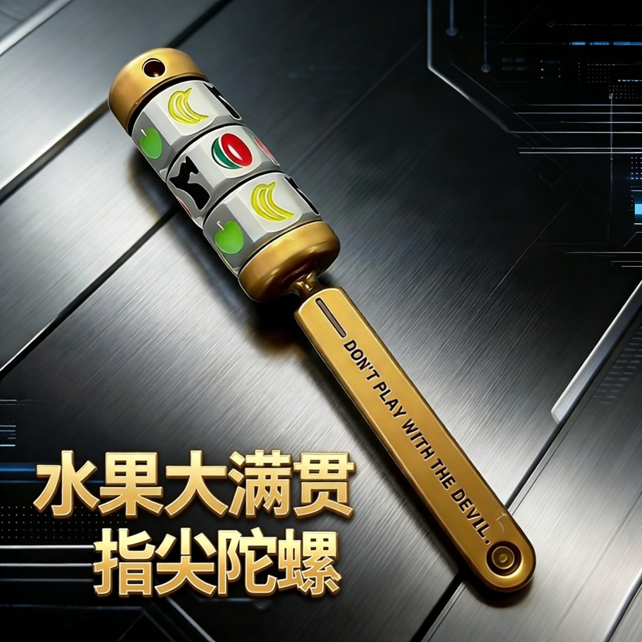 EDC推牌减压神器水果大满贯幸运