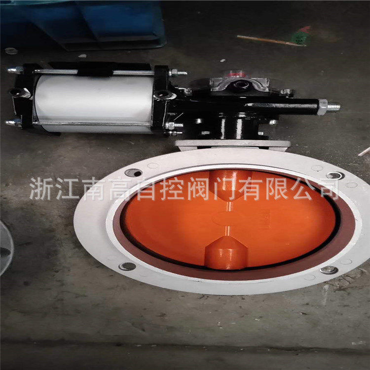 气动铝合金除尘蝶阀 V2FS-1L 螺旋输送机水泥放料粉体蝶阀 DN150