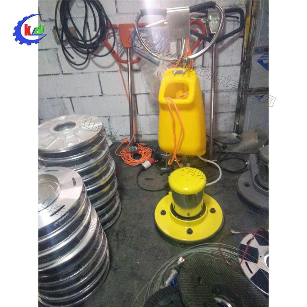 手推式电动洗地设备 工业车间地坪晶面机 酒店大厅大理石保养设备