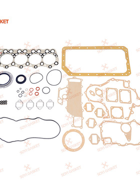 4D34 ME997275 发动机大修包修理包组件曲轴前后油封进排气歧管垫