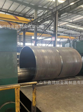 厂家直销Q345B大口径丁字焊带钢卷管 顶管用1220x16卷管