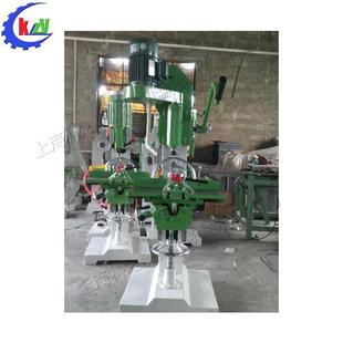 实木设备打眼机MD2108手动五碟出榫机小型木料板材钻孔开榫机