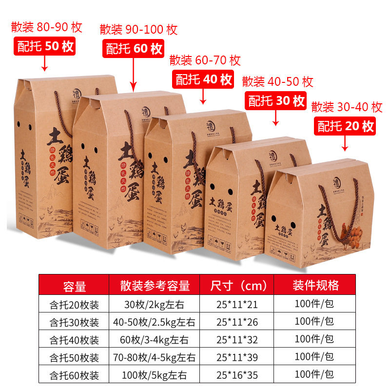 现货土鸡蛋包装盒0枚50枚60枚装鸡蛋礼品盒手提盒纸箱现货定制定,包装,鸡蛋包装,淘宝优惠券,粉丝福利购,淘宝优惠卷