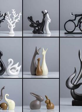 高档轻奢酒柜摆件家居电视柜餐柜装饰品客厅玄关高级感新款摆设