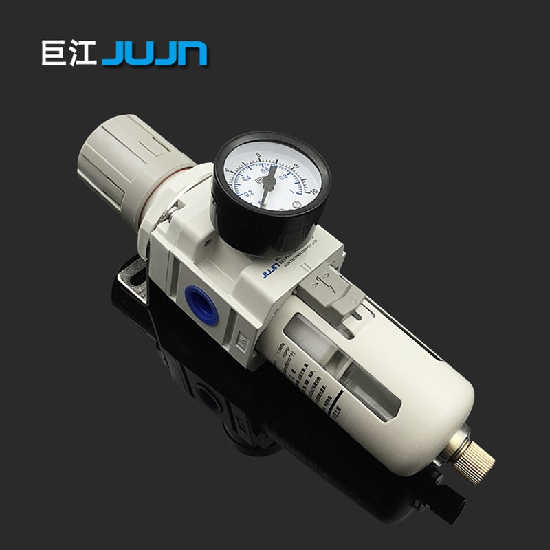 巨江jujn气动调压过滤器AW2000-02气源处理器油水分离器AW4000-04