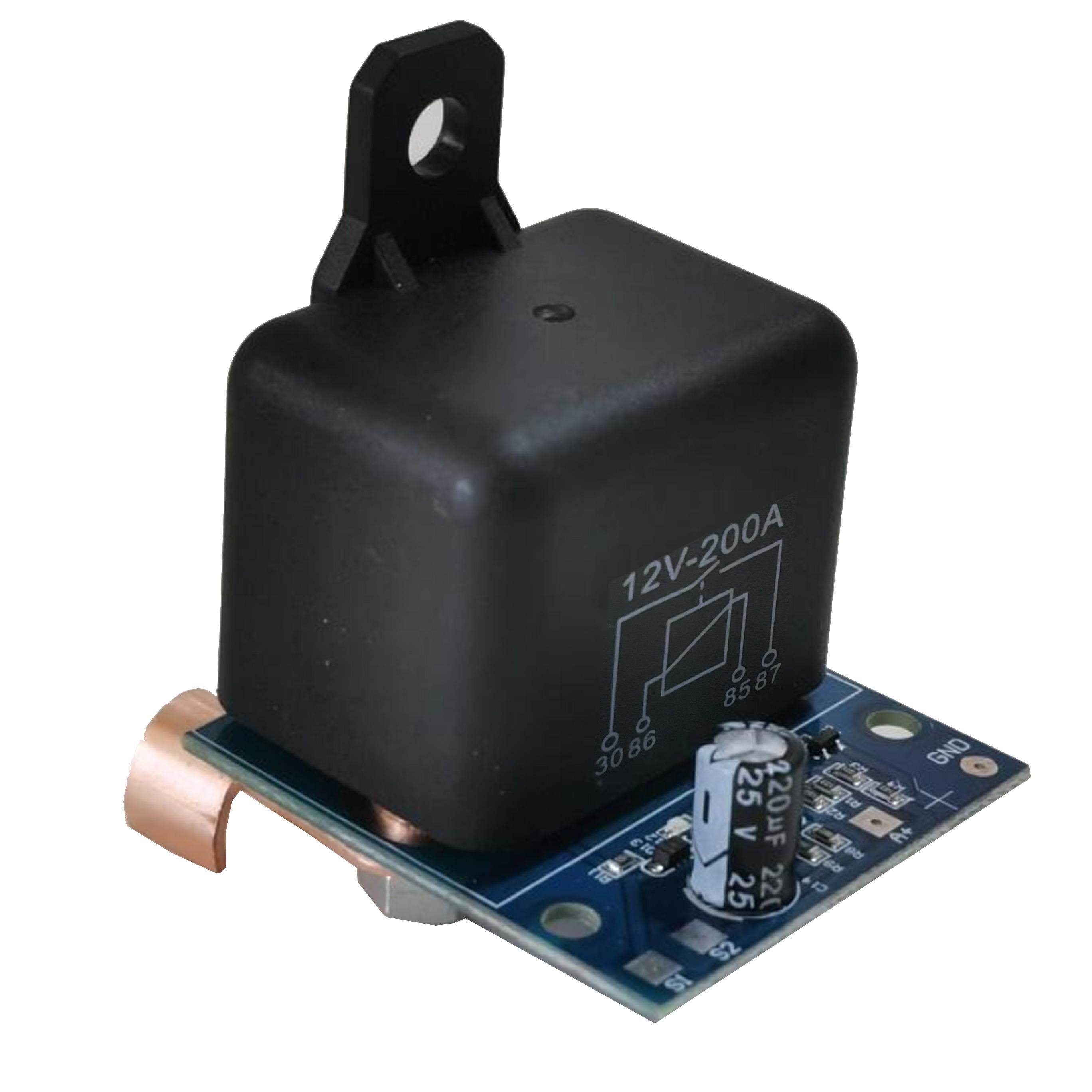 汽车继电器超级法拉电容启动控制器电瓶并联车载控制板模块包邮