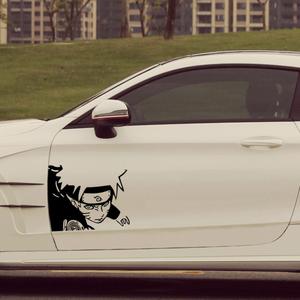 kook火影忍者车贴 鸣人系列2汽车贴纸 卡通动漫车门 侧门划痕遮挡