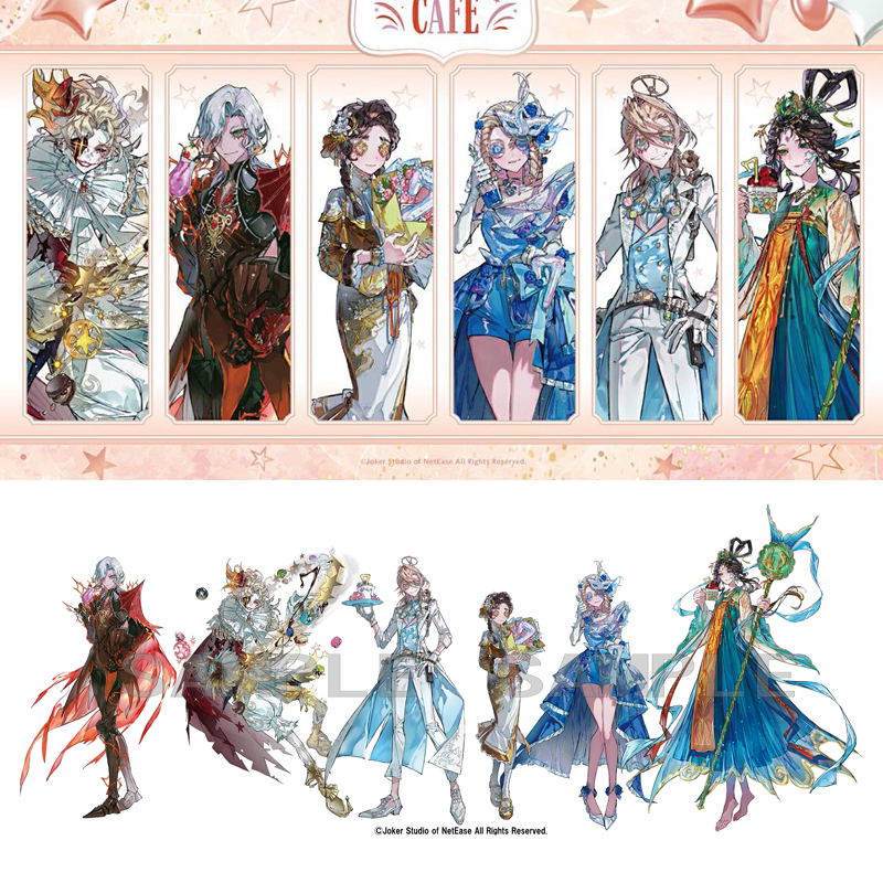 第五人格七周年联动周边立牌吧唧