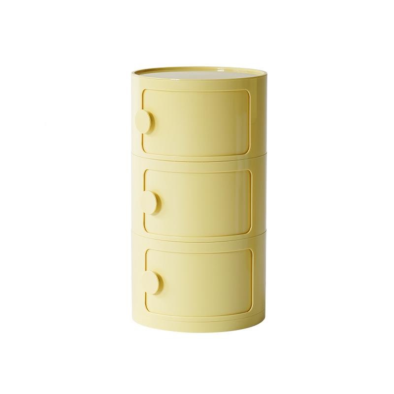 中1022古床头柜子小纳型设收计儿童家架用卧室极窄边几置物高级感