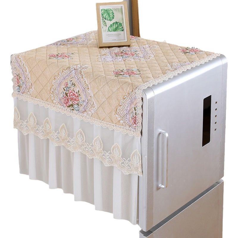 BF7688HMSZ7冰箱防尘罩盖巾轻奢双开的罩子遮盖帘上W门垫子布顶单